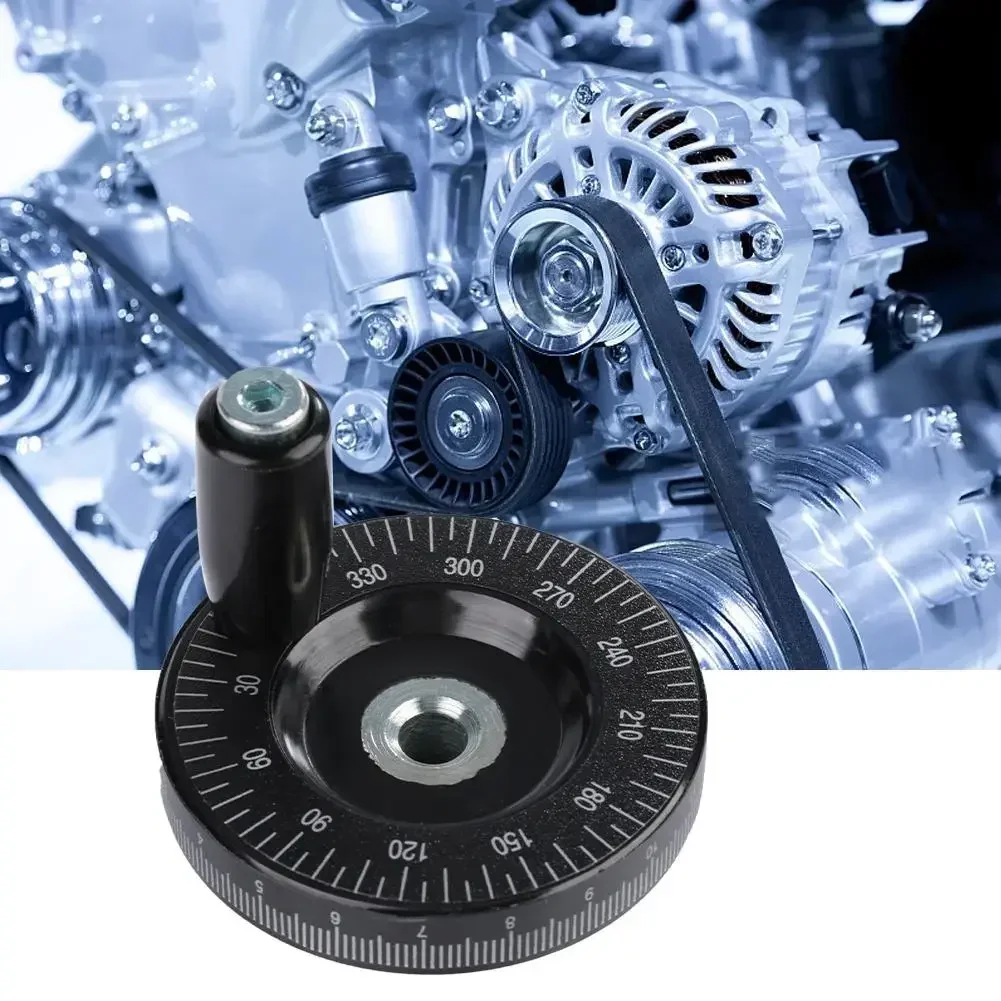 1 Buah Aksesori Mesin Roda Tangan Skala Roda Tangan Bakelite Padat 63Mm