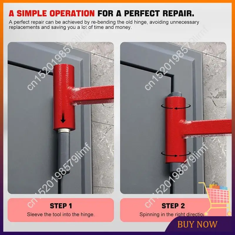 MSOR-Door Hinge Adjustment Tool, Heavy Weight Hinge Bender For .134 Gauge Commercial Door Hinge Wrench Bender