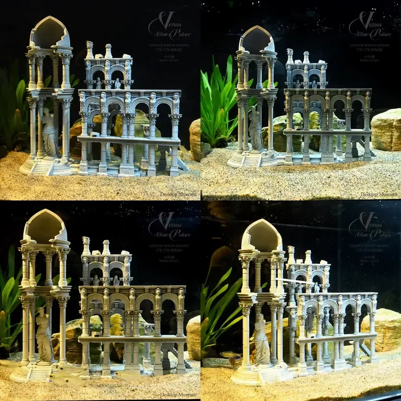 Aquarium Landscape Ornament Fish Tank Ornament (Small Scale) LTCP-527