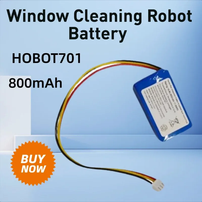 

800mAh for HOBOT701 Window Cleaning Robot 188C 198 Battery