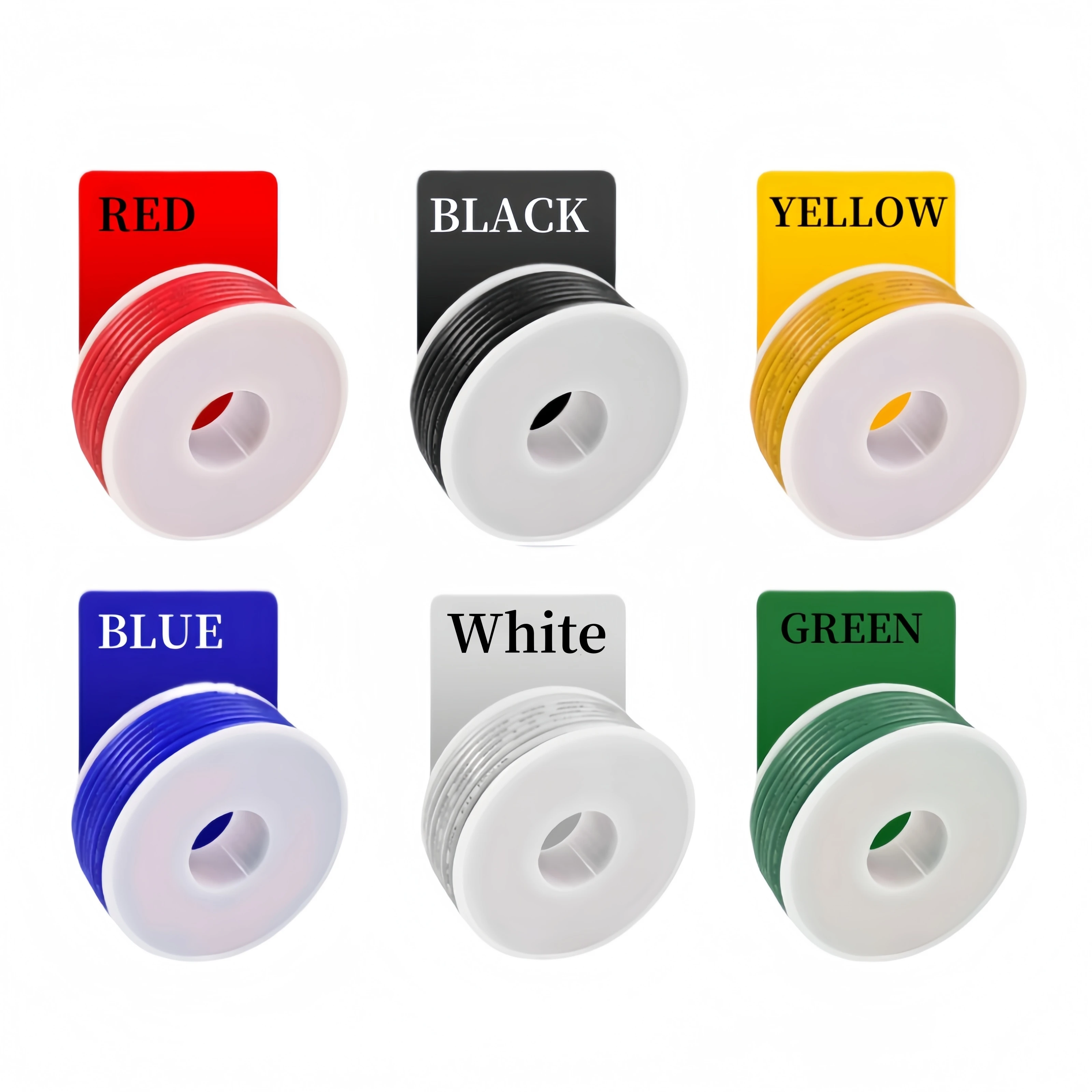 1/5/10M Heat-resistant Soft Silicone Wire 30 28 26 24 22 20 18 16 15 14 13 12 11AWG Ultra High Temperature Flexible Copper Cord image 4