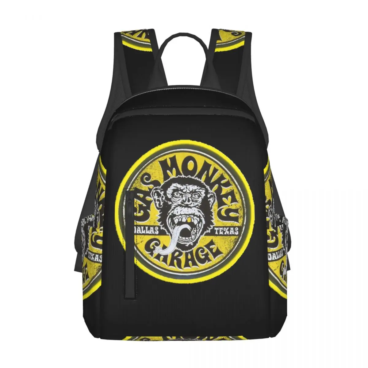 Gas Monkeys Garage Backpack Daypack Large Capacity Kids BookBag School Bag Shoulder Bags for Men Women