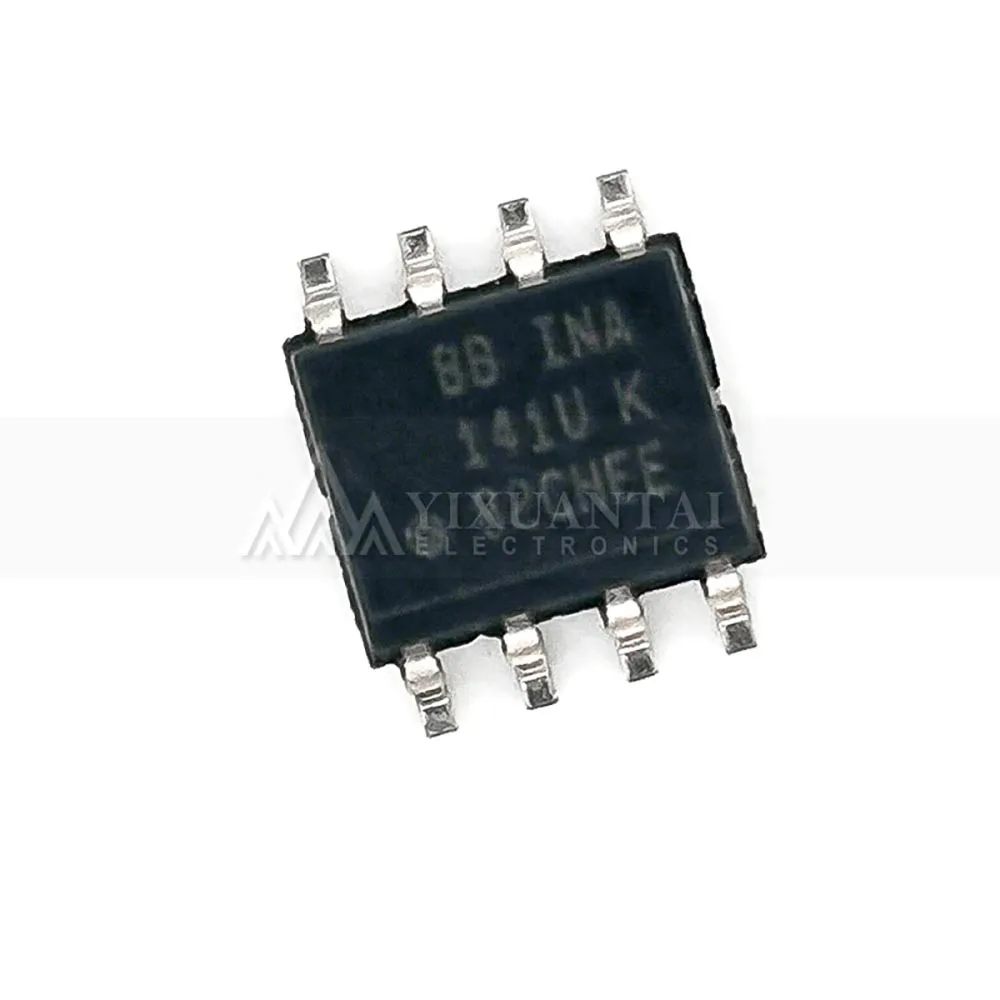 5-pezzi-ina141u-ina141uk-ina141u-2k5-ina141【amplificatore-singolo-±18v-8-soic】nuovo-e-originale