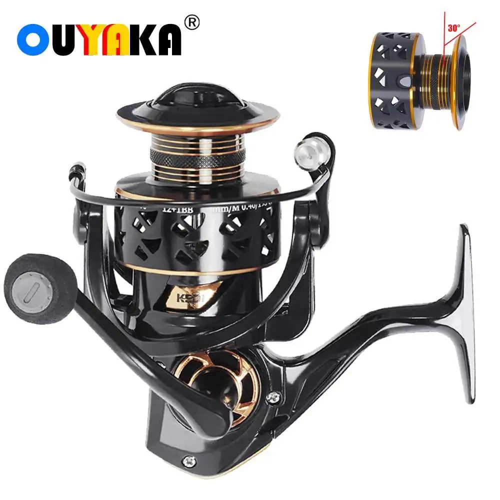 

Ultralight 2000 - 7000 Max Drag 10kg 5.2:1 Spinning Fishing Reel Surfcasting Saltwater Carretilha De Pesca Carp Fish Equipament