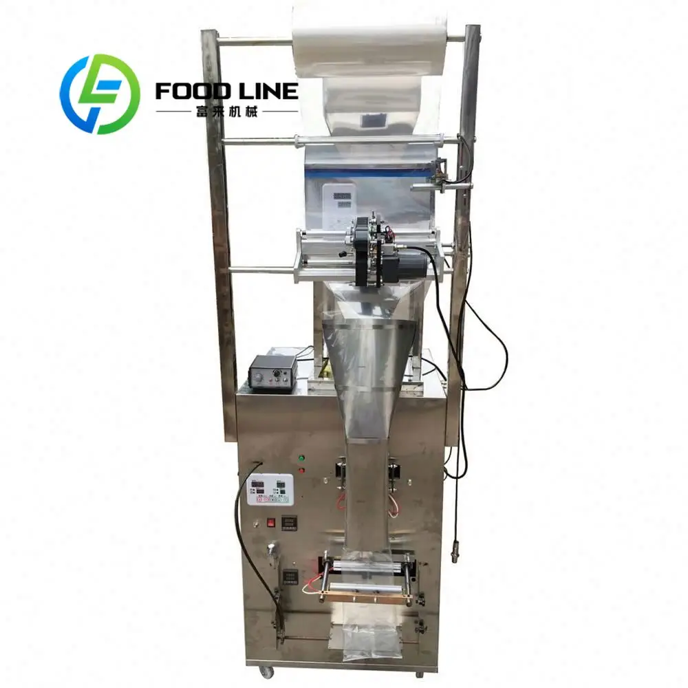 Automatic Snacks Popcorn Chips Weighing and Filling Central Sealing Aluminum Foil Large Scale Bags Packing Machine
