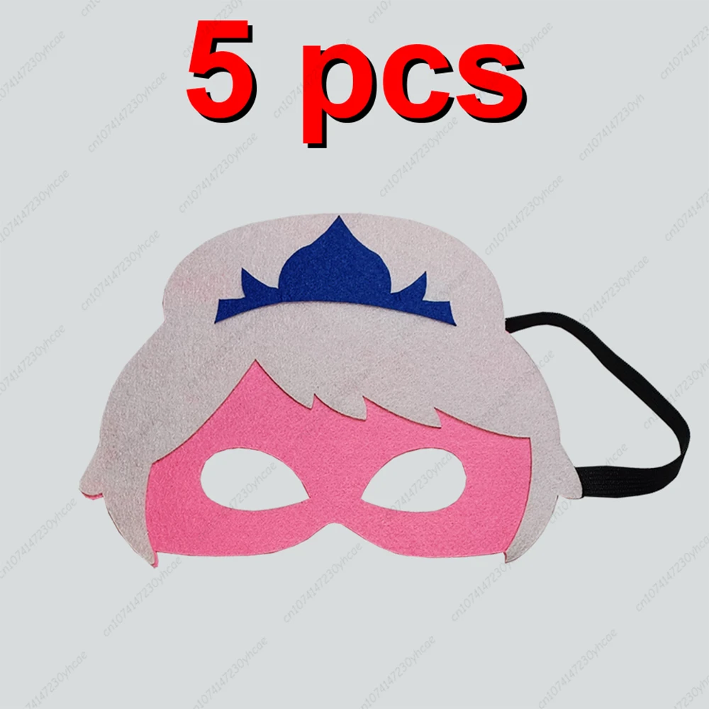 1/5/10PCS Disney Frozen 2 Elsa Anna Halloween Masks for Kids Superhero Cosplay Costume Mask Children Christmas Party Gifts