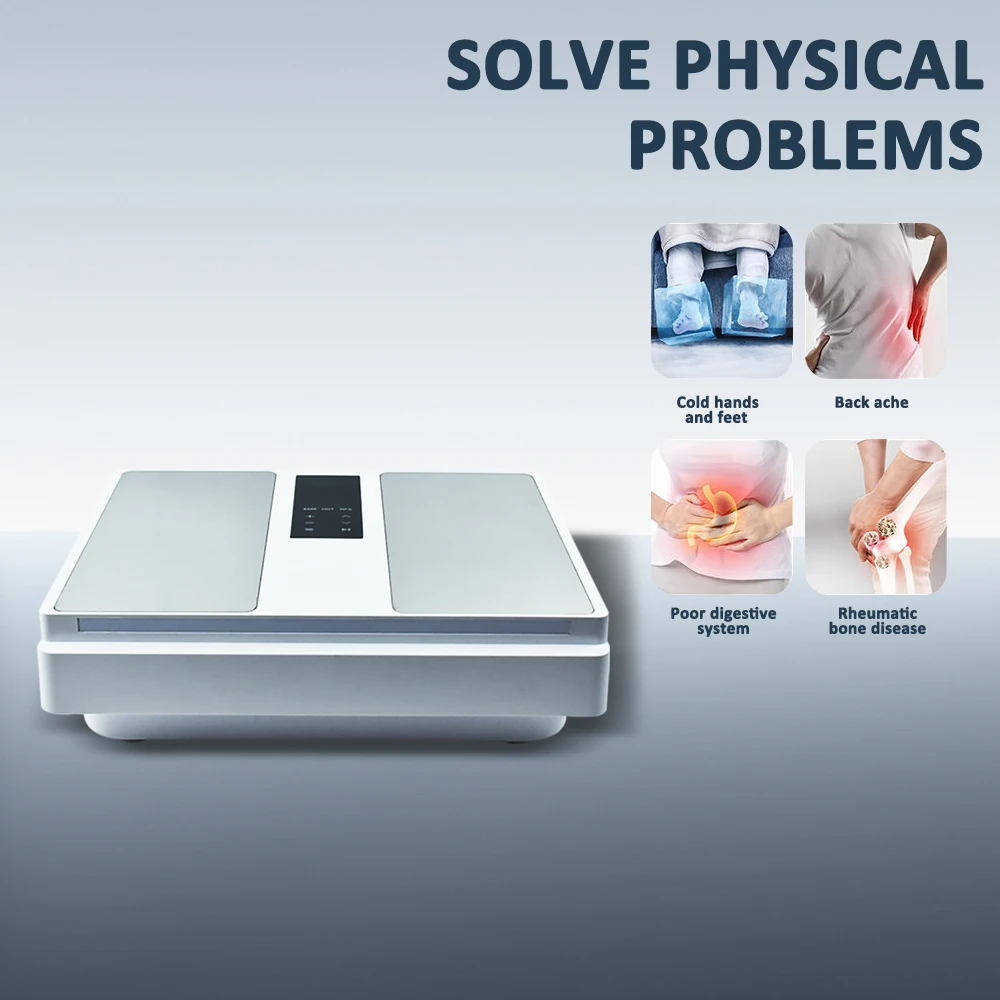 Latest Terahertz Best Foot Massager EMS 2 IN 1 Coulomb Deep Field Pulsator Pemf Massage Machine Device P90 Massage Machine