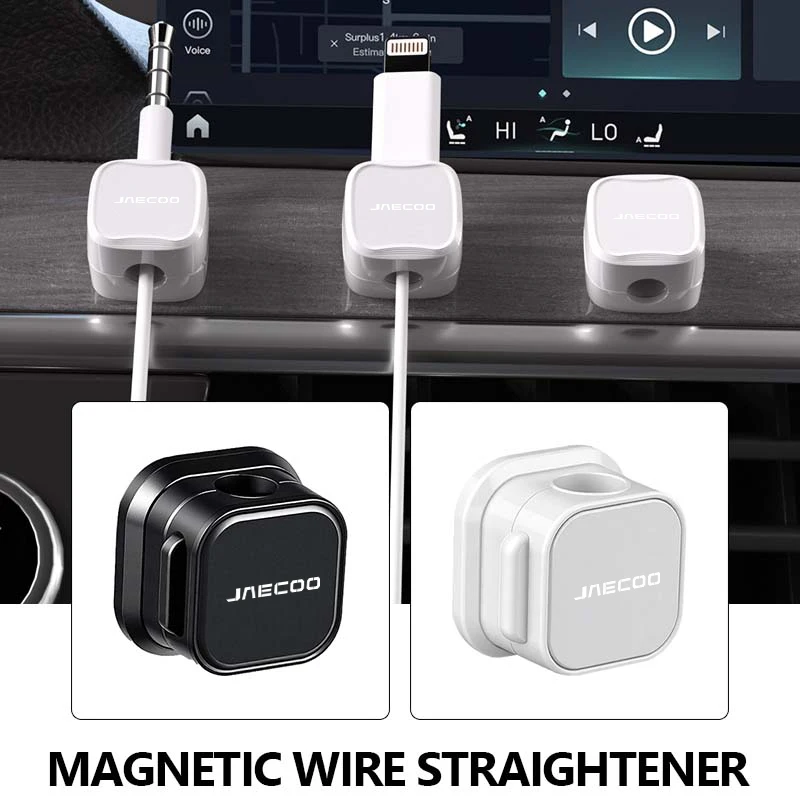 Magnetic Protector Cable Clip Organizer USB Charger Cable Holder Cable management For JAECOO J8 J7 PHEV C9 2WD AWD