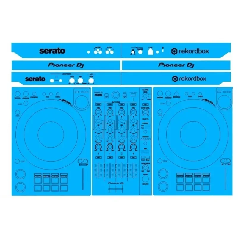 DJ Pioneer Ddjsr SR2 Flx6 Controller DJ Disk Recorder Panel Film Protective Film Color Sticker Free (Not a Machine)