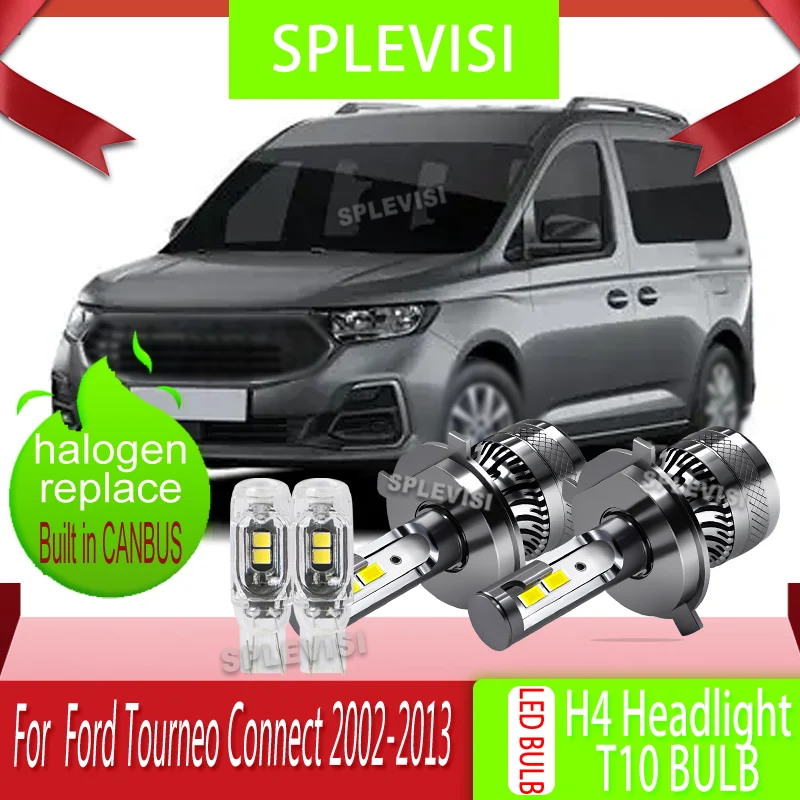

20000LM H4 LED Headlight Built-in Fan & Resistor For Error-Free For Ford Tourneo Connect 2002 2003 2004 2005 2006 2007 2008-2013