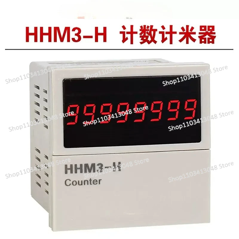 

New and Original High Speed Reversible Encoder Meter Wheel Counting Count Relay HHM3-H AC380V AC220V DC24V