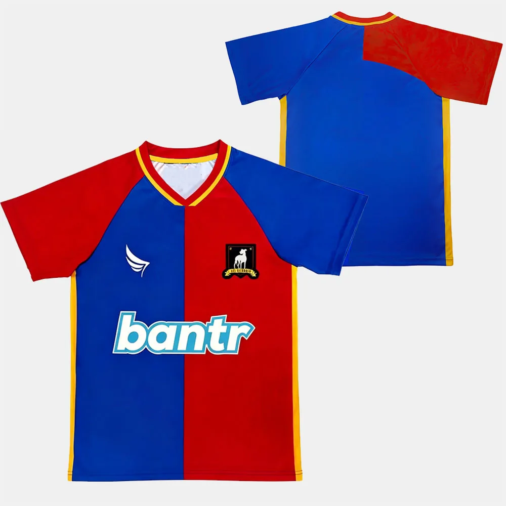 AFCRichmond Soccer Jersey Season 4 Split Red Blue Football Shirt Funny TV Show Fan T-shirt Women Men T-shirt Unisex Streetwear