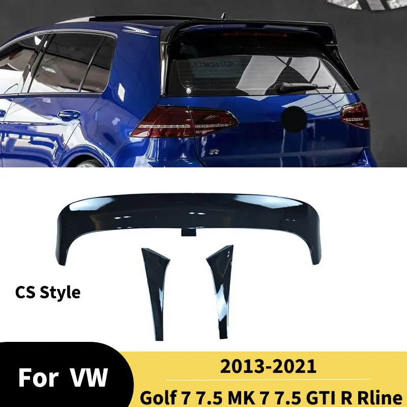 

Rear Trunk Spoiler Wing Lip for Volkswagen Golf 7 7.5 MK 7 7.5 GTI R Rline 2013-2021 Rear Roof Diffuser front splitter Body kits