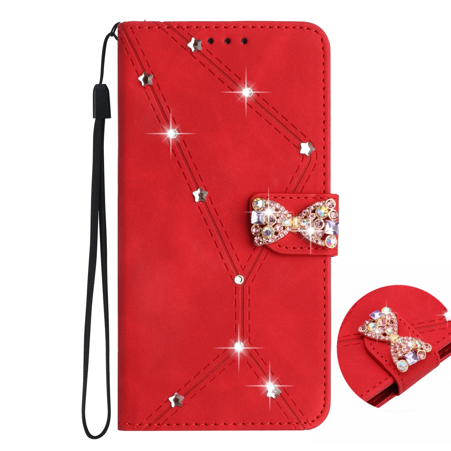 Rhineston Wallet Ca… - image