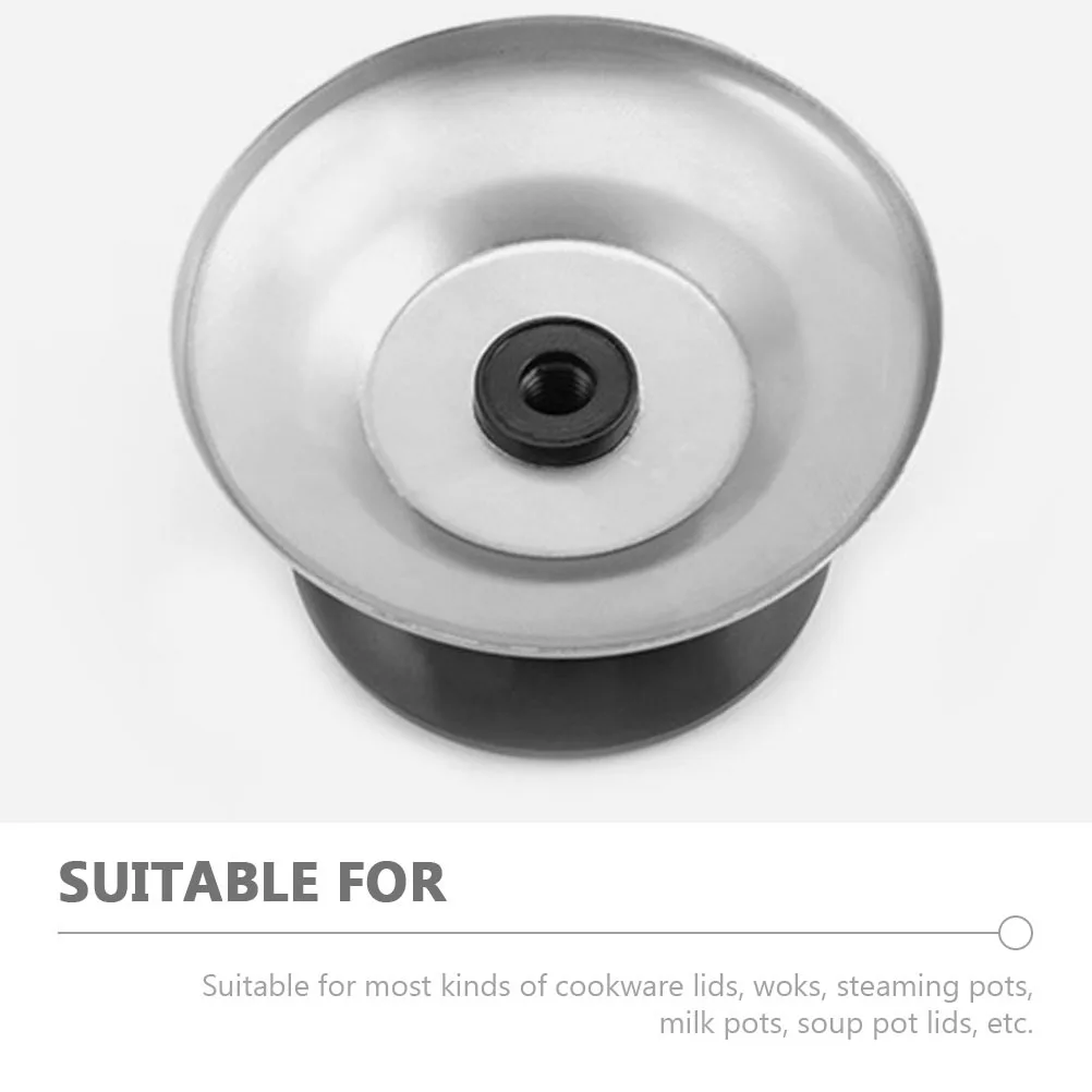 

6pcs Pot Lid Knob Universal Replacement Sturdy Heat-Resistant Wear-Resistant Cookware Handle For Soup Pots Steaming Pots Milk