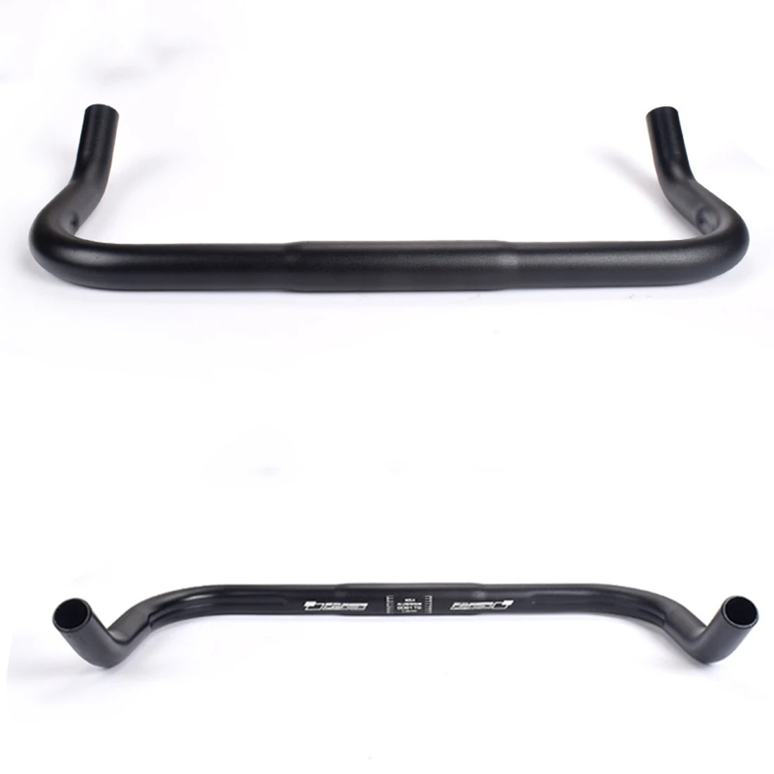 Bicycle Bullhorn Handlebar Aluminum Alloy TT Bar Road Rest Handlbars Bike Black 25.4*370mm High Quality Handlebar Cycling Parts