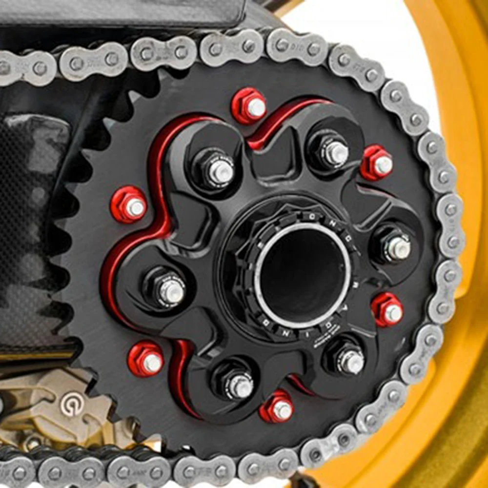 Fits for Ducati V2 Streetfighter 955 2022-2024 1098 SUPERBIKE 1198 R S CORSE 2007-2011 Motorcycle Rear Sprocket Flange Cover