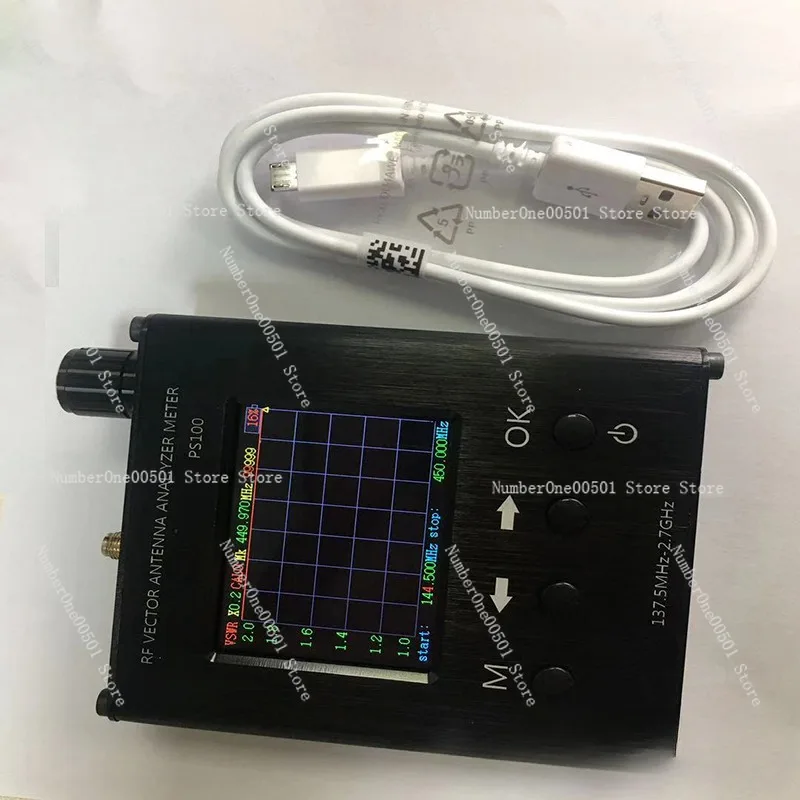 PS100 Compatible (N1201SA) Antenna Analysis and Measurement Instrument Standing Wave Meter Tianzi Meter 137.5M~ 2.7G