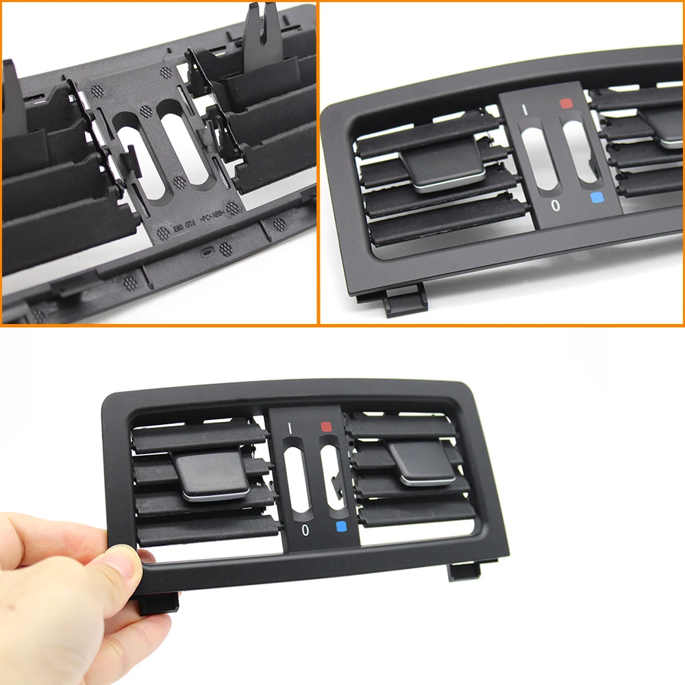 Rear Air Conditioner AC Vent Grille Outlet Cover Panel For BMW 5 Series E60 E61 2003 2004 2005 2006 2007 2008 2009 64226957975