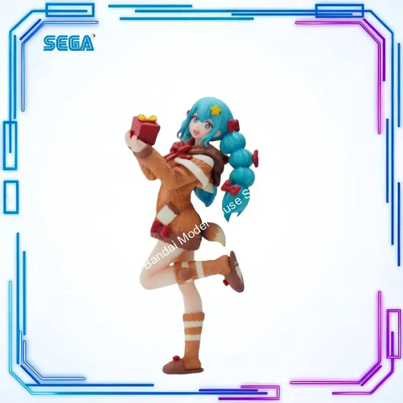 在庫あり本物のセガ-vocaloid-初音ミク-spm-フィギュア冬-2022-かわいいアニメフィギュアガレージキットアニメ漫画モデルおもちゃ