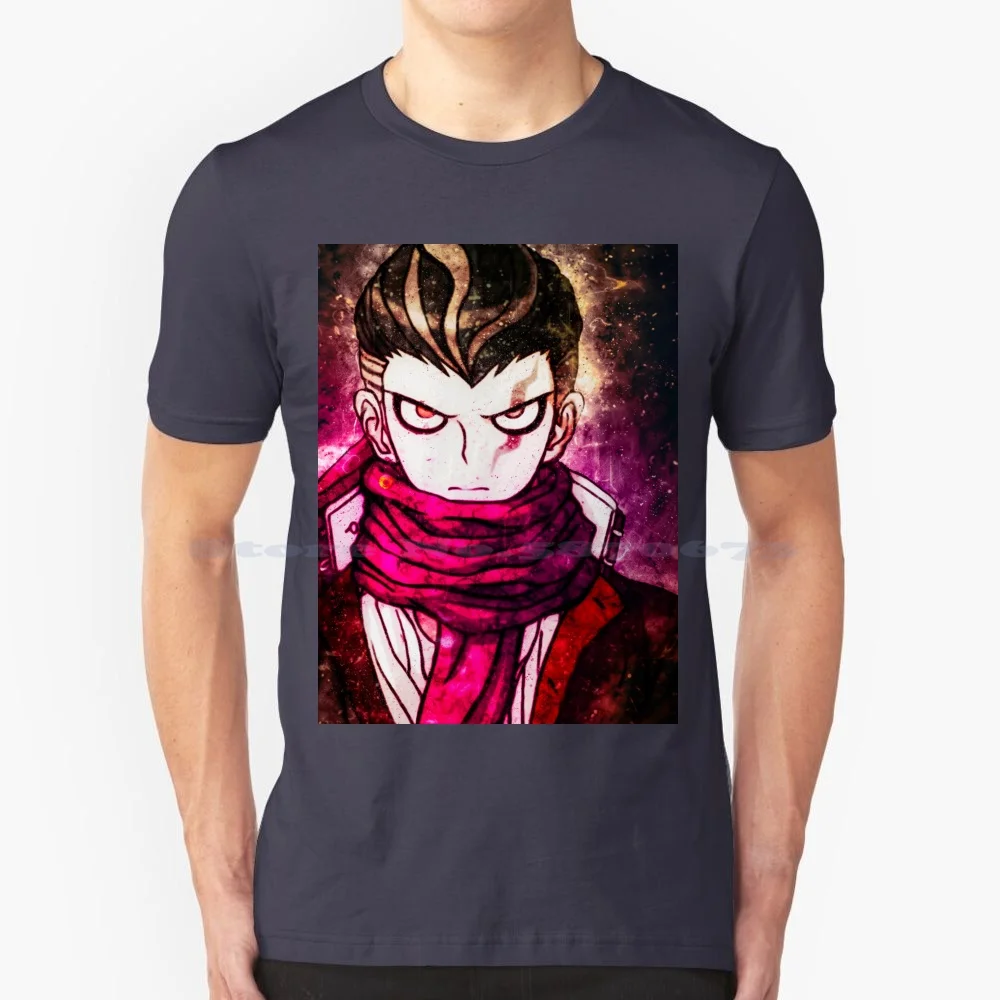 Gundham Tanaka Danganronpa T Shirt 100% Cotton Tee Anime Manga Japan Game Danganronpa Monokuma Chiaki Nanami Junko Enoshima