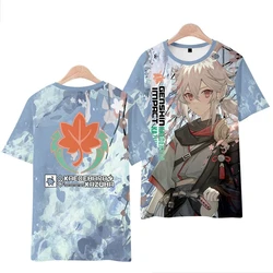 Funny 3D T-shirt Anime Game Genshin Impact Printing T-shirt Men Women Short Sleeve Tops Harajuku Casual Boy Girl Streetwear Tees