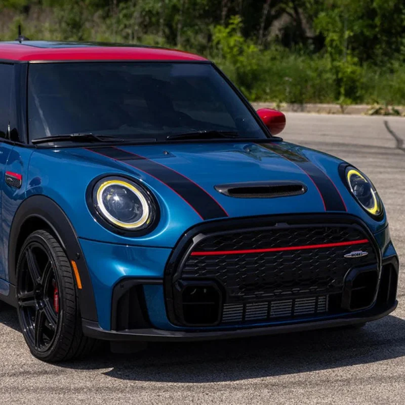 رقاقة لسيارات BMW MINI Cooper F54 F55 F56 F57 2018-2022 LED ضوء النهار الجري DRL وحدة مصدر الضوء الأصفر التوصيل والتشغيل