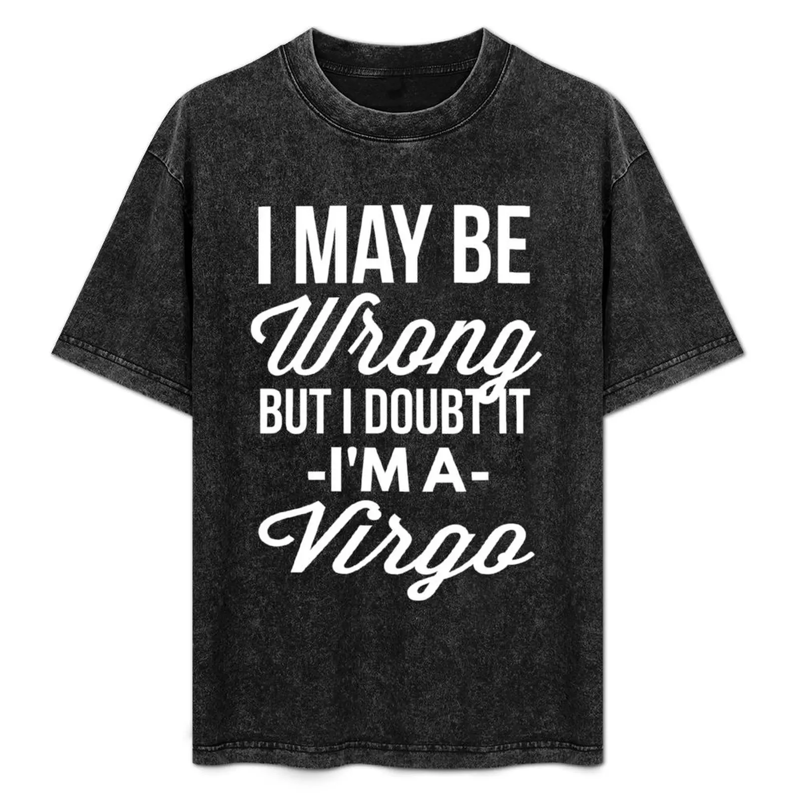 

I'm a Virgo T-Shirt Art Pattern Printed Casual Top