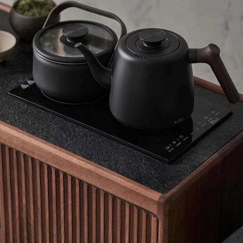 Anpassbare Möbel, neuer kleiner Teeschrank für den Haushalt im chinesischen Stil, modern, leicht, luxuriös, High-End-Seite