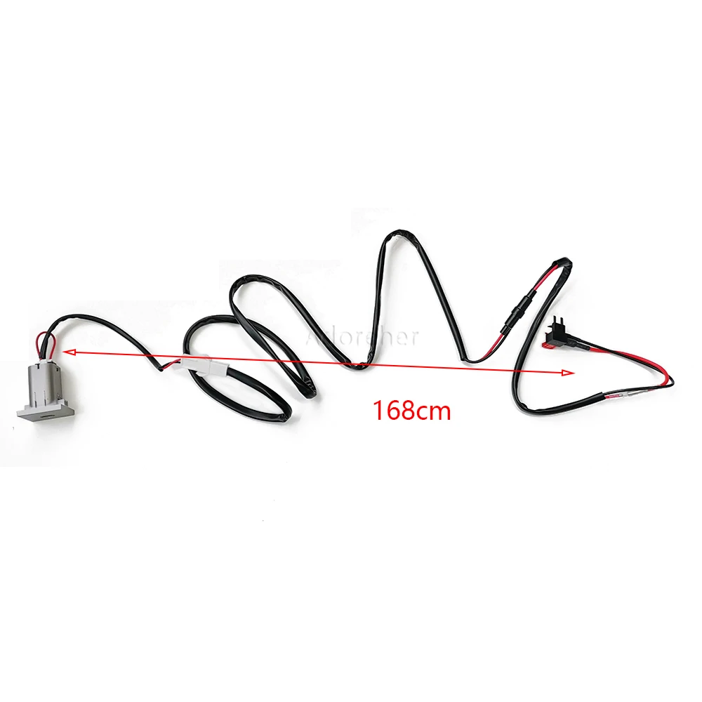 Compatible For Ford Focus 2 mk2 2004-2011 Car Electronics Accessories USB Charger Socket Fast Charge Adapter PD Type C