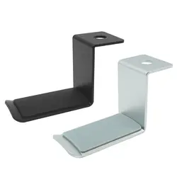 Portable Aluminum Alloy Headphone Stand Holder Rotary Hanging Hook Metal Headset Hanger