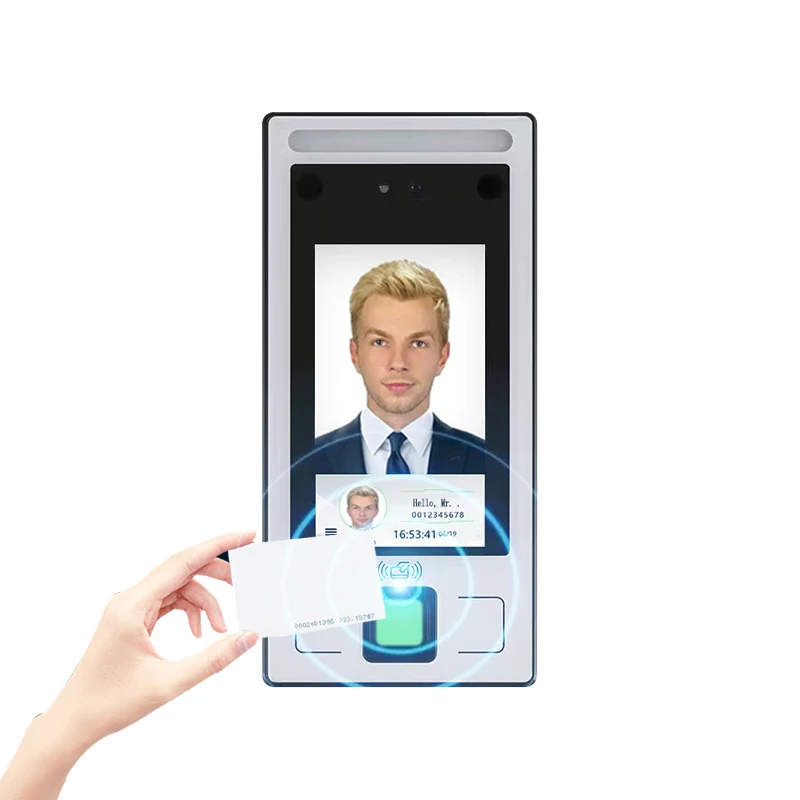 

July005 QR Fingerprint Reader Dynamic Biometric Time Attendance Face Recognition Device and Instrument with Web API