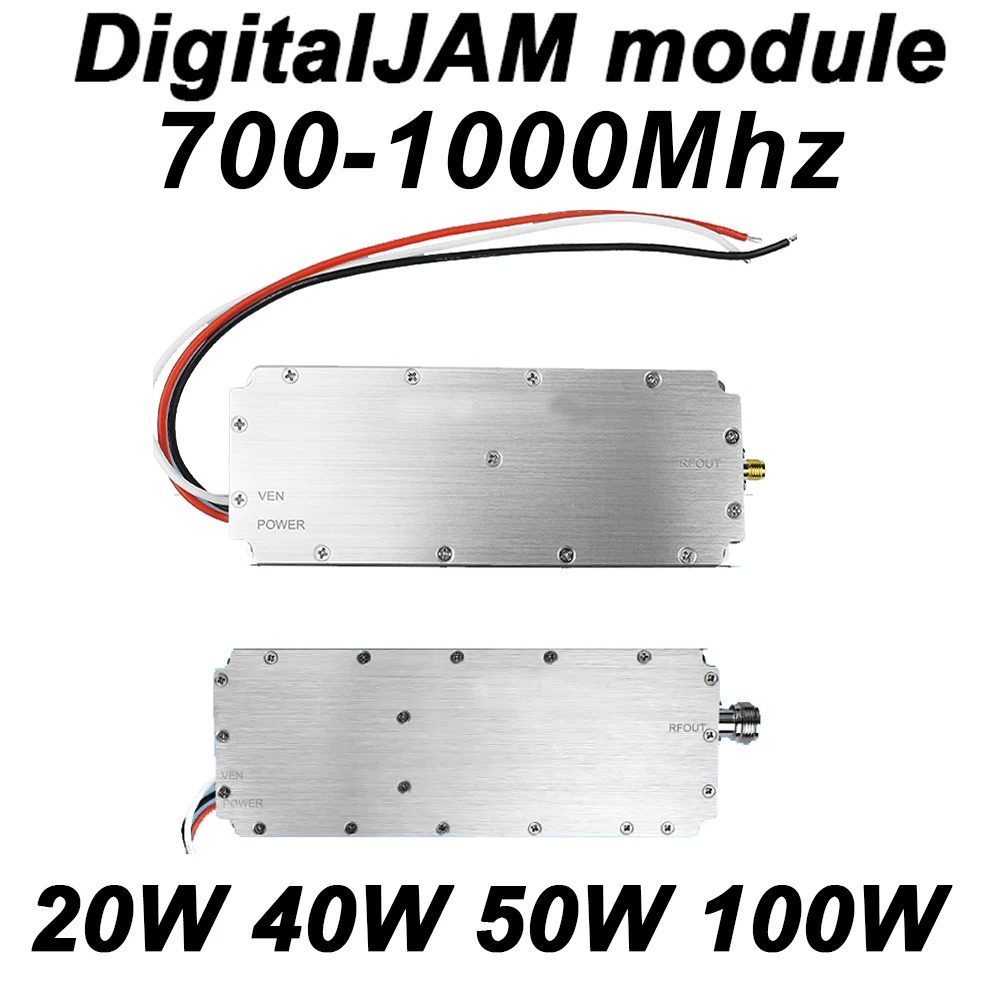 Digital module VCO 700-1000Mhz 40W 50W 100W RF Power Amplifier for 915Mhz GNSS FLY Drone frequency 868MHZ LORA Helium Miner