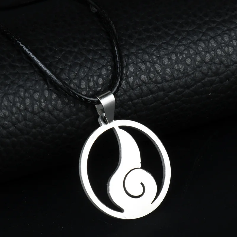 Anime Peripheral Naruto Xiao Organization Pendant Fashion Korean Version Collarbone Chain Men's Necklace