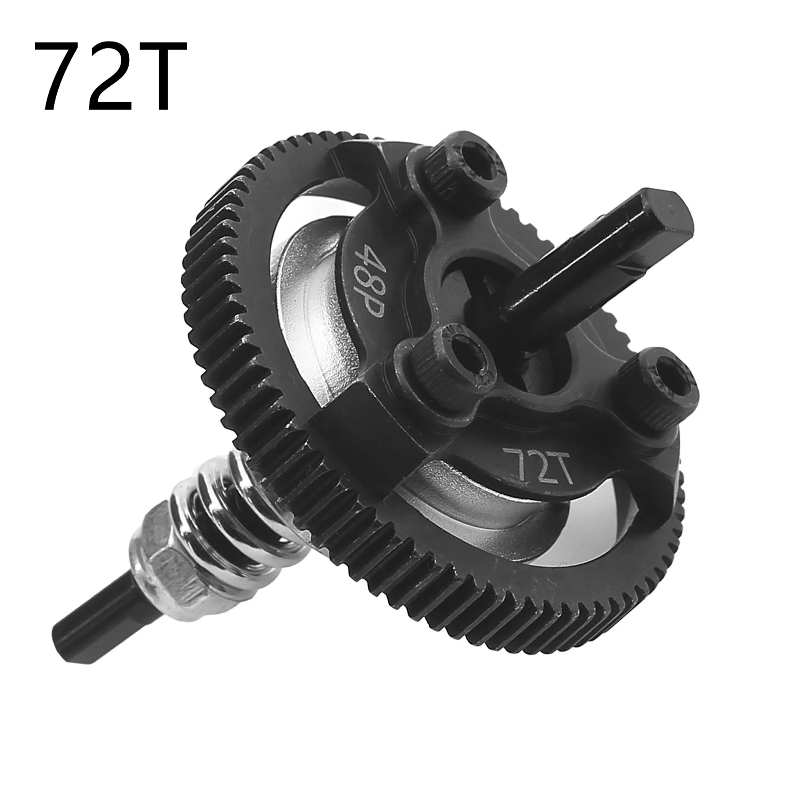 Metal Steel 48P 72T 76T 83T Spur Gear Slipper Clutch 6766 for 1/10 Traxxas Ford Fiesta Telluride 4X4 RC Car Upgrade Parts