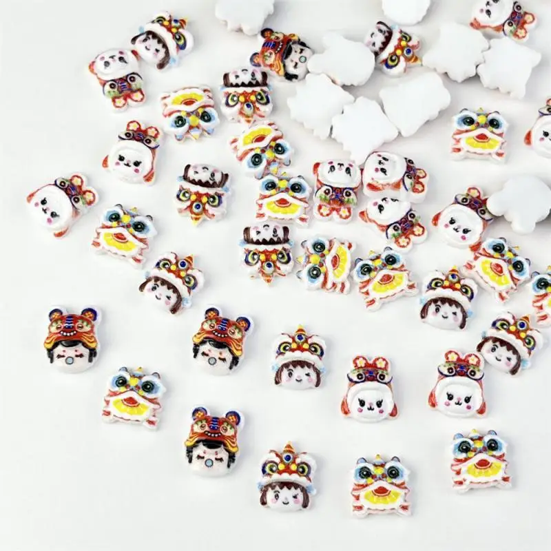 Unieke Nail Art Accessoires Modieuze Nagel Accessoires Populaire Functionele Hars Accessoires Stijlvolle Hars Nagel Decoratie