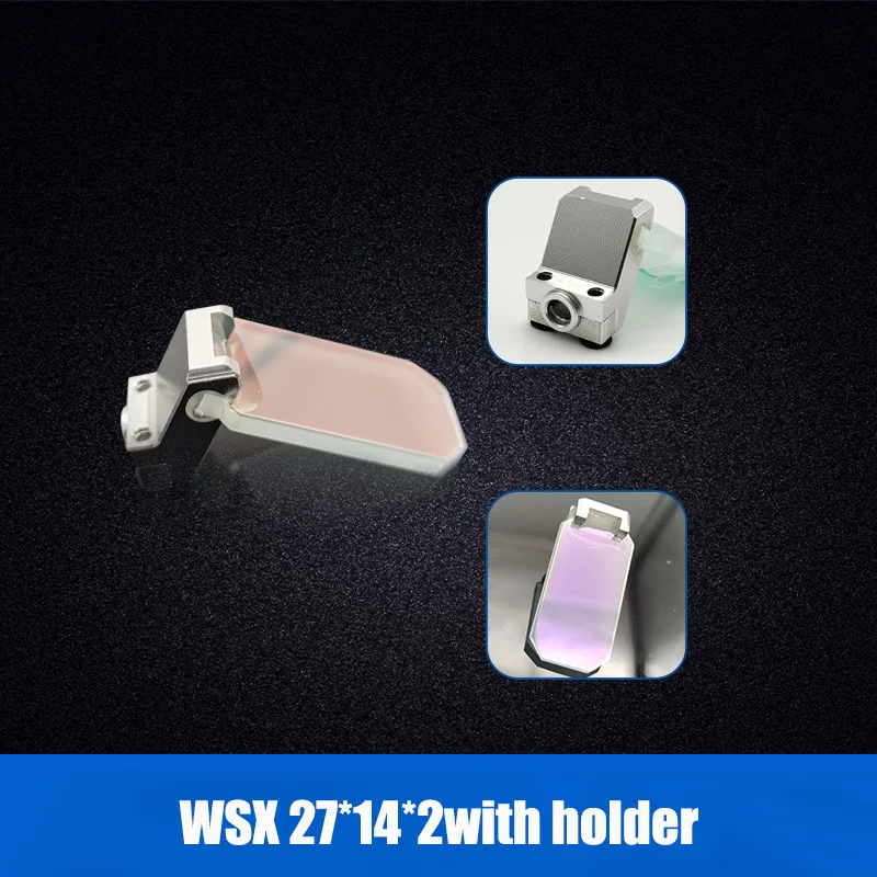 Reflektorspiegel Laser Handgerät 30 x 14 x 2 mm für WSX SUP QILIN HANWEI Schweißer Schneidkopf Kollimation reflektierende Linse mit Halter – Detail 4