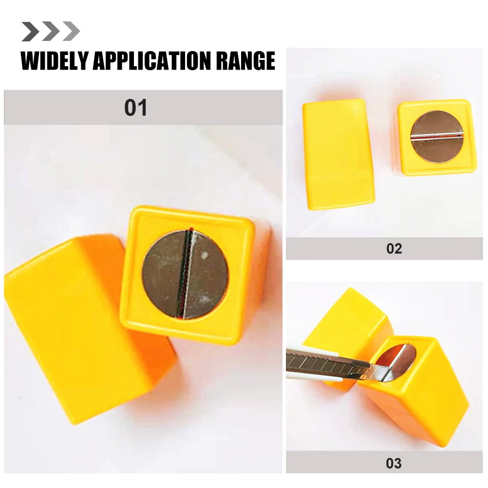 

2Pcs Reusable Blades Storage Box Durable Waste Blades Case Simple UserFriendly Recycling Container For Shaver