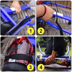 10Pcs Hoverboard Accessories Straps Loop Fastening Replacement Belts