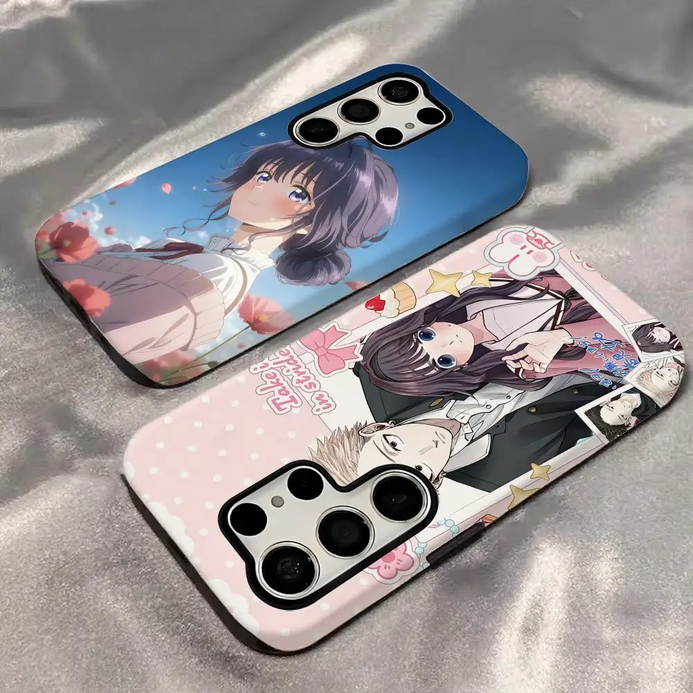 The Fragrant Flower Blooms With Dignity  Phone Case 2-in-1 Glossy shell For Samsung Galaxy S25 S24 S23 S22 S21 Plus Ultra view 2
