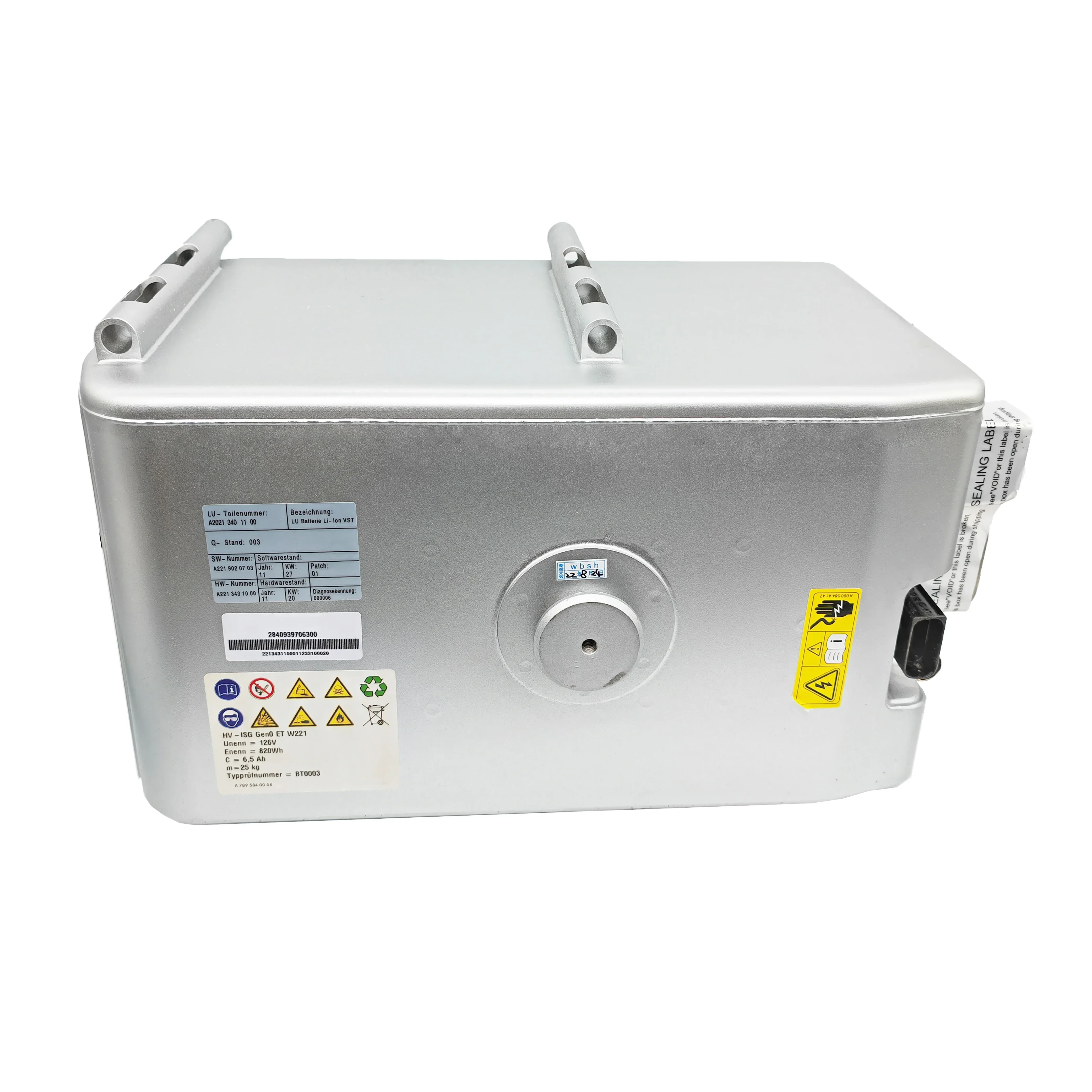 

For A2219020703 A2213431000 A2213430900 A2213400500 Original High Voltage Hybrid Battery For Mercedes-Benz S400 W221 3.5 HYBRID