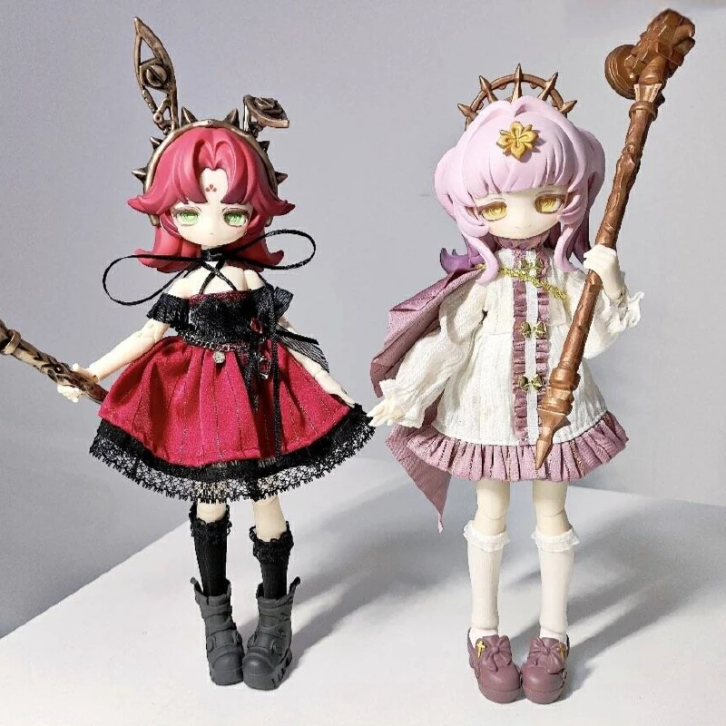 Spot Bjd Lunar Lore Genuine 1/8 Blind Box Kawaii Action Figure Movable Joint Doll Desktop Ornament Collection Model Toys Gifts