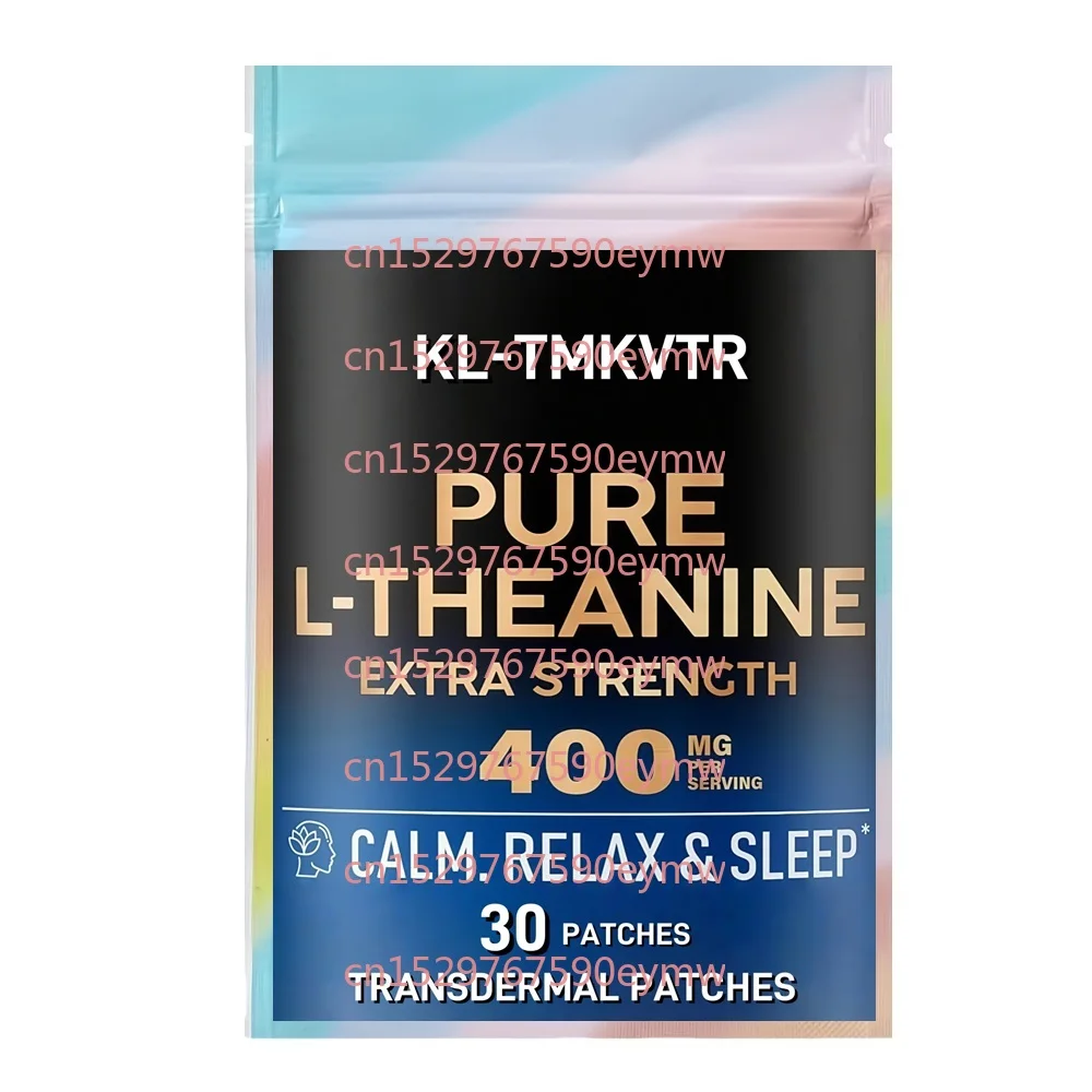 

30 Patches L-Theanine Transdermal Patches For Men & Women Support Relaxation, Sleep & Calm