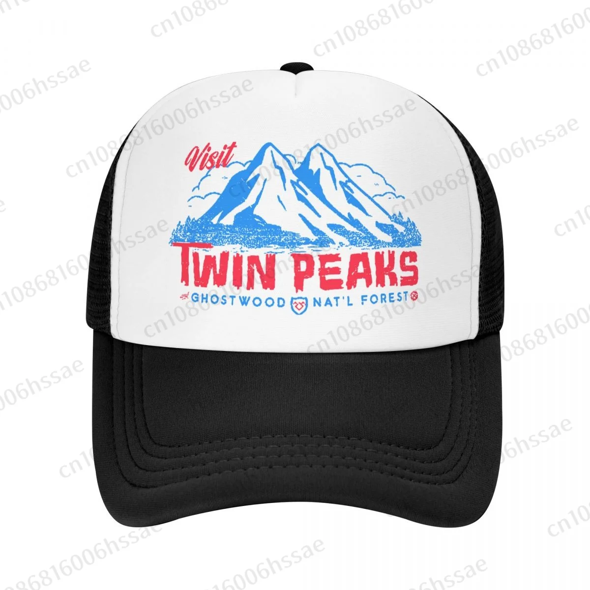 Visit Twin Peaks Mesh Baseball Cap Summer Outdoor Men Women Fashion Sport Hats Hip Hop Trucker