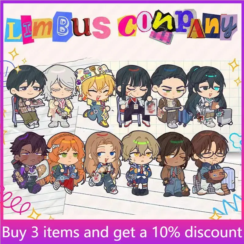 

Limbus Company Game Peripherals Ishmael Figure Acrylic Stand Outis Figurine Standing Plate Dante Collectible Toys Gift