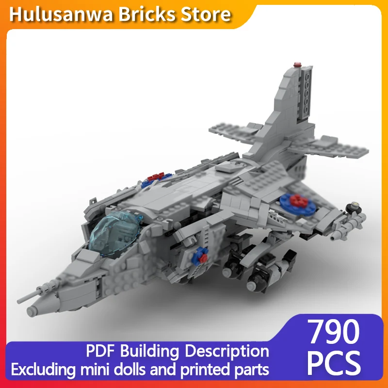 

Gr3 Modern Military Fighter Jets Model MOC Building Bricks War Equipment Modular Technology Gifts Holiday Assemble Children Toys