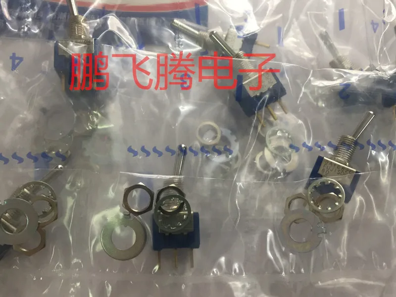 1 buah Japan switch toggle switch 3 kaki 2 gigi unilateral self-reset shake head rocker 6A