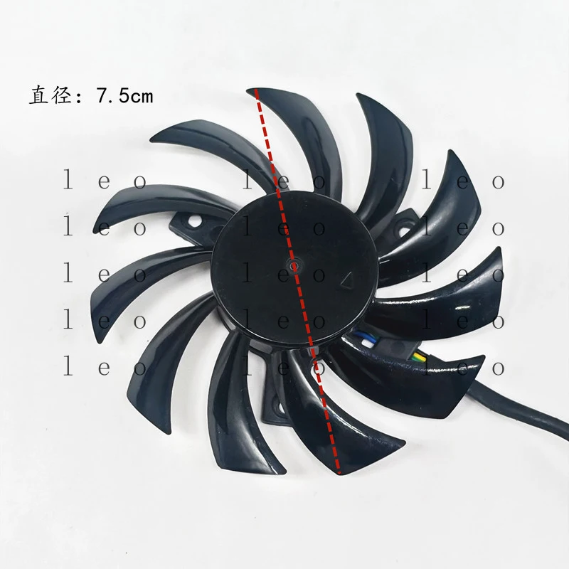 Suitable for original brand new WSA08010F05H OPS plug-in computer radiator fan with a diameter of 7.5cm
