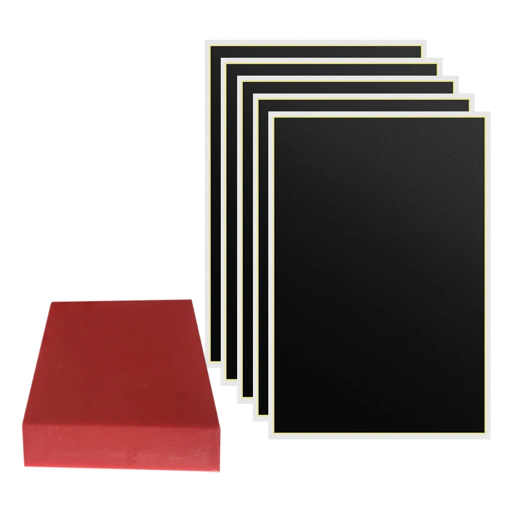 1 Set Coloring Paper For Engraving Machine Holographic Printing Sheet Ceramic Marking Craft Material Printing Supplies