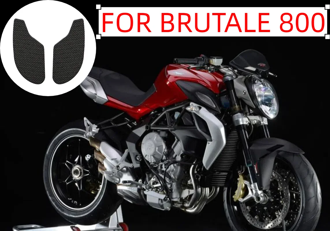 

For MV Agusta BRUTALE 800 RC RR AMERICA SCS Motorcycle Side Tank Pad Protector Knee Anti-Slip Mats